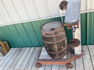 Antique Barrel Scale