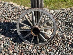 Antique Wagon Wheel