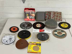 Sanding Discs & Cutoff Wheels Mixed Lot - 3M, Makita, Warrior, Rex-Cut & Wedge