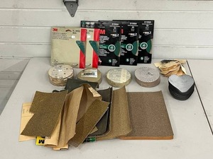 Sanding Discs & Sheets - 3M Mixed Grit Lot