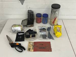 Shop Supplies Mixed Lot - 3M Stikit, Ty-Rap, Chief, Fiskars & Sneaky Pete