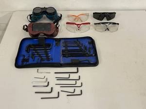 Safety Glasses & Hex Key Sets - Assorted Mixed Lot