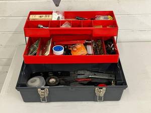 Tool Box - Stack-On Assorted Tools & Supplies