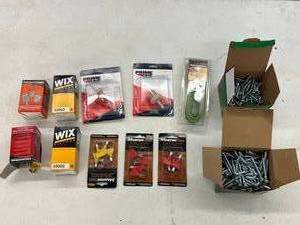Automotive Parts Assortment - WIX, Prime Line, MicroGard & MasterPro Mixed Lot