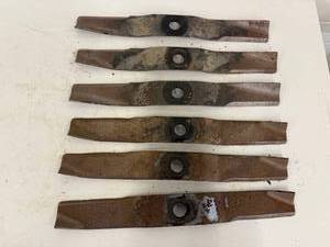 Mower Blades - Steel Blades (Lot of 6)