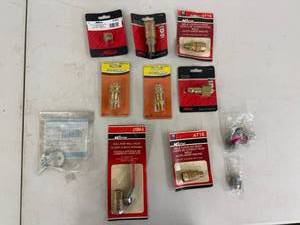 Air Compressor Fittings - Milton, RapidAir & Assorted Brass Couplers Mixed Lot