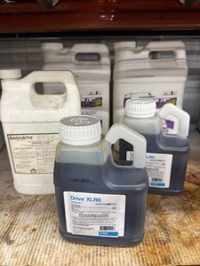 Herbicides - Drive XLR8, Zone SE & Beloukha - content quantities unverified