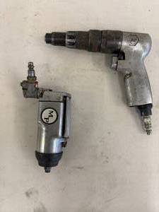 Pneumatic Angle Drills Mixed Lot - Black & Decker & MP (Lot of 2)