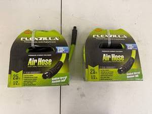 Air Hose - Flexzilla 25 Ft 12 in (Lot of 2)
