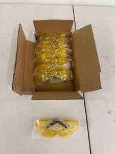 Safety Glasses Yellow Tinted