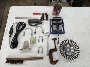 Shop Clamps & Hardware Mixed Lot