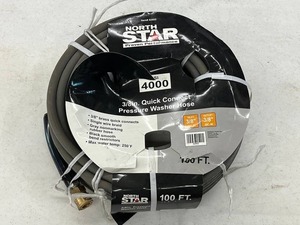 Pressure Washer Hose - North Star 4000 38 in Quick Connect 100 Ft