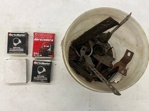 Exhaust Clamps - Mixed Lot of Muffler Clamps, Brackets & Hardware