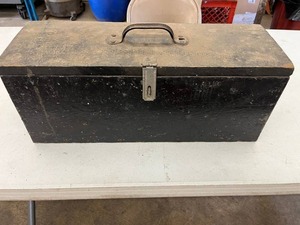 Vintage Tool Set in Wooden Case