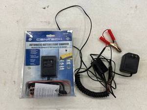 Battery Charger - CEN-TECH 69955 Automatic Battery Float Charger 12V