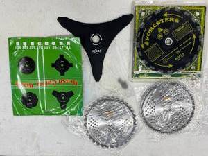 Brush Cutter Blade Set Mixed Lot