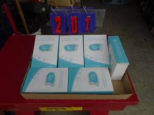 Flat of 6 thermo temperatures probes. New in the box. As shown.