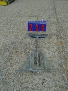 Small river anchor. As shown.