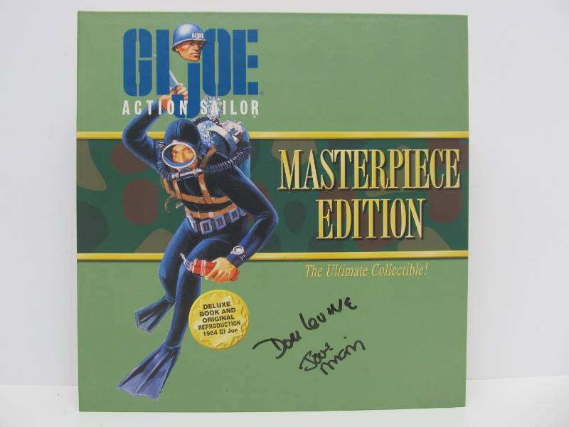 GI JOE Masterpiece Edition #2 - Autographed by Donald Levine &amp