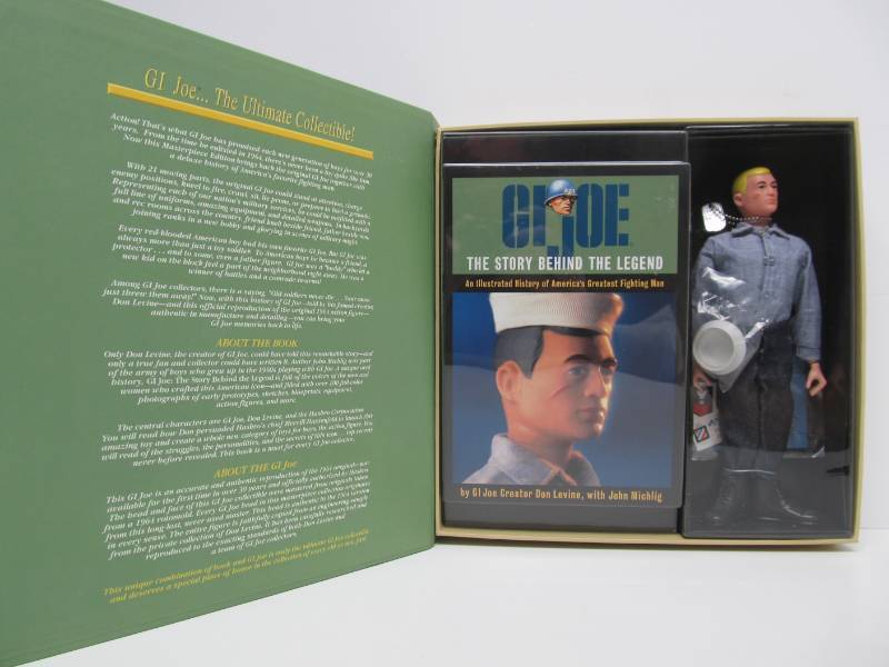 GI JOE Masterpiece Edition #2 - Autographed by Donald Levine &amp