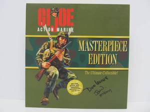 GI JOE Masterpiece Edition #4 - Autographed by Donald Levine &amp John Michlig