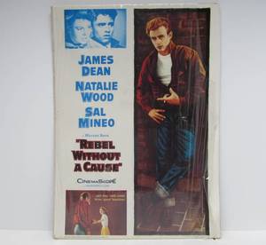 Unframed Vintage Rebel Without a Cause Movie Poster