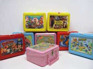 Group of Vintage Lunchboxes - 2 wThermos
