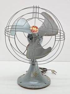 Working Mid Century Industrial GE Vortalex Fan