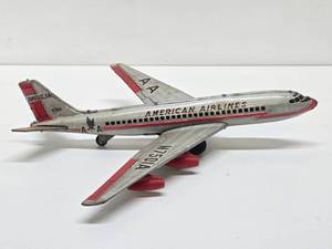 Vintage 1960s era Tin Litho AMERICAN AIRLINES Toy Airplane&nbsp