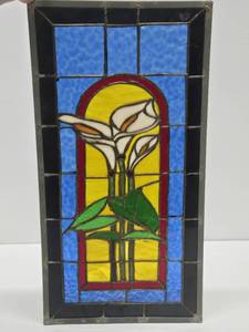 Stained Glass Window wIrises