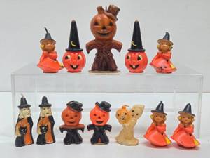 Great Lot of Vintage Gurley HALLOWEEN Candles