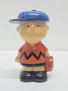 Old Vintage CHARLIE BROWN Peanuts Coin Bank