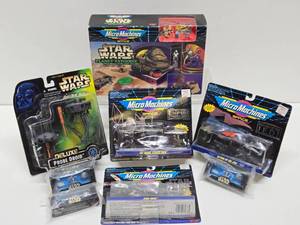 Lot of New in Box STAR WARS Micro Machines etc Playsets