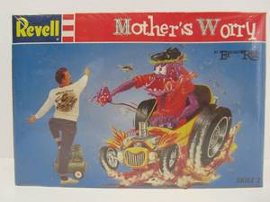 Sealed Vintage Revell Mothers Worry Ed Big Daddy Roth Design Hot Rod Model Kit