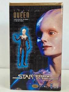 Star Trek Platinum Edition Cold Cast Borg Queen 12 Figurine
