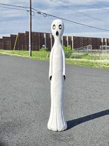 Retro 90s Don Featherstone Halloween Ghost Blowmold