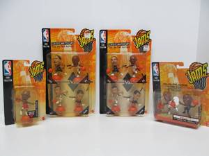 Group of Mint In Box NBA JAMS Michael Jordan Basketball Figures&nbsp