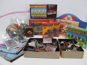 Estate Lot of WARHAMMER &amp Hero Quest Items