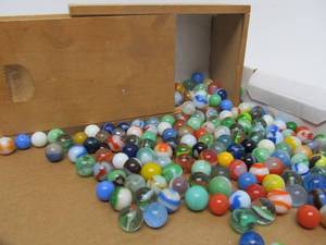 Nice Estate Lot of Old Vintage Glass Marbles #2
