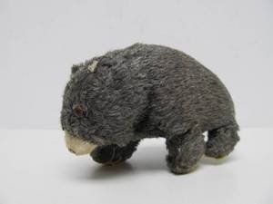 Vintage 1940s Windup Toy Bear wKey