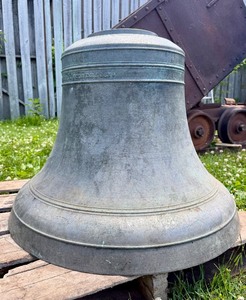 HUGE &amp Fantastic Antique 1870s BUCKEYE Foundry Bell - Vanduzen &amp Tift - Cincinnati