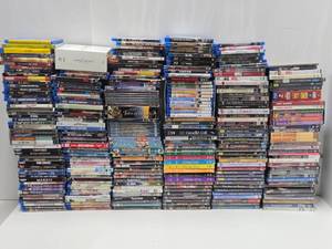 Large Lot of DVDs &amp Blu-Rays