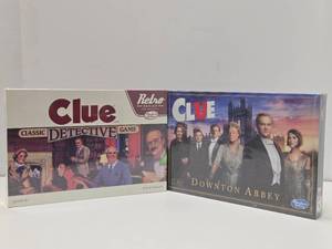 2 Brand New Sealed CLUE Games - Downton Abbey &amp Classic Clue