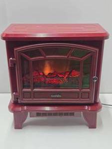 Excellent Working Fireplace #1 Red