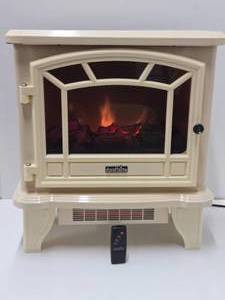 Excellent Working Fireplace #1 Blue