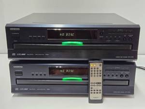 2 Like-New ONKYO Model DX-C90 CD Changer wRemote