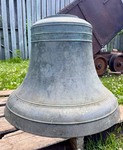 HUGE & Fantastic Antique 1870 BUCKEYE Foundry Bronze Bell - Vanduzen - Cincinnati