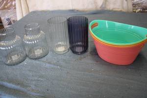 Party Tubs and Vases...