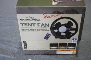 Tent Fan with remote control...
