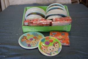 Cocomelon Party Plates and napkins...